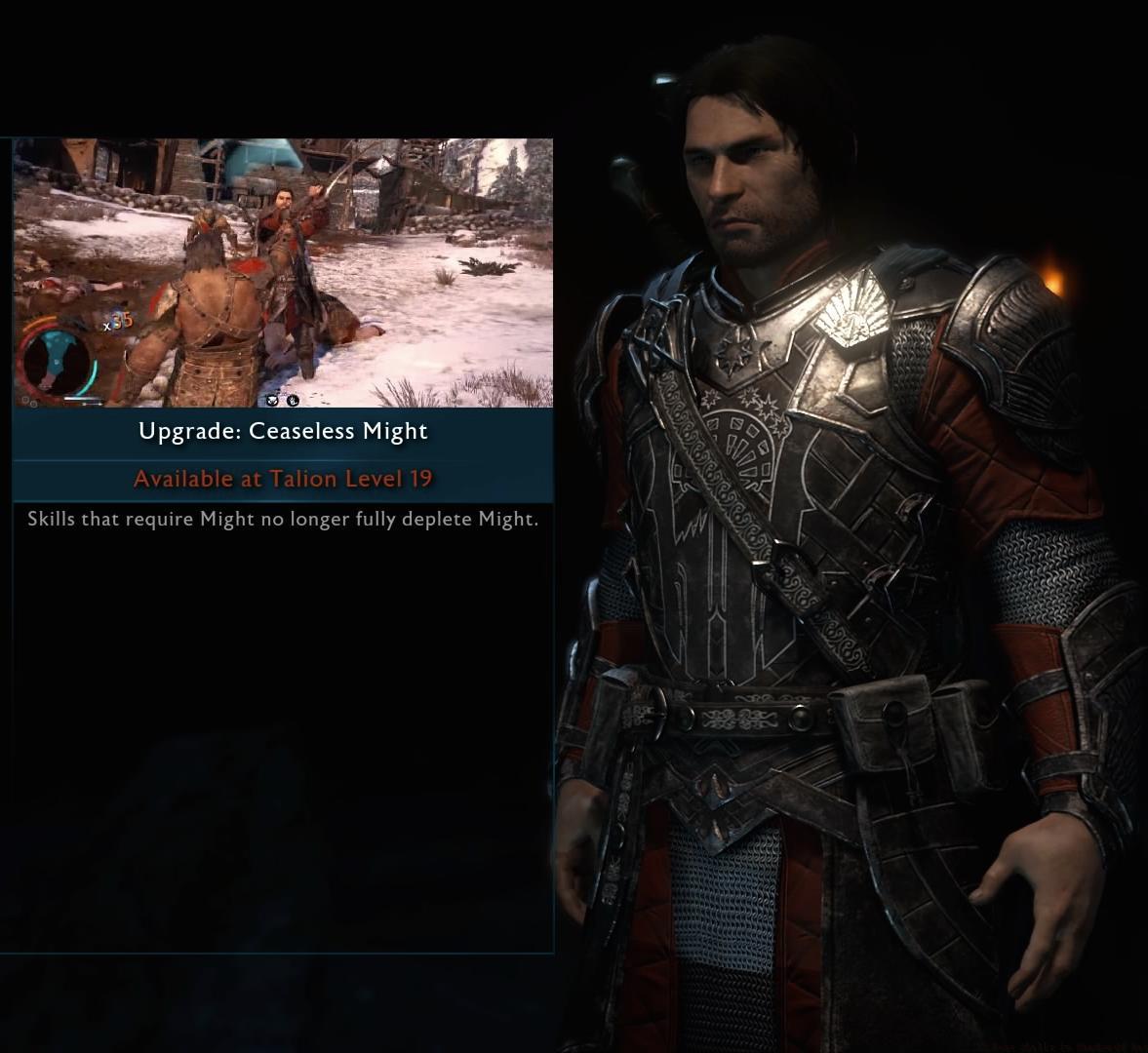 Combat Skill: Ceaseless Might (requires level 19)